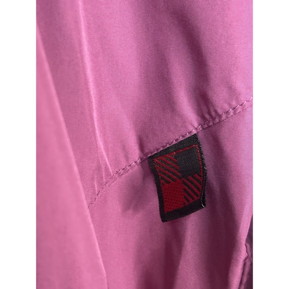 Woolrich Beach Plum Hooded Windbreaker M 💜 Lightweight Hiking Jacket - Picture 4 of 7